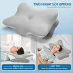 Ergonomic Memory Foam Cervical Pillow Contour Design