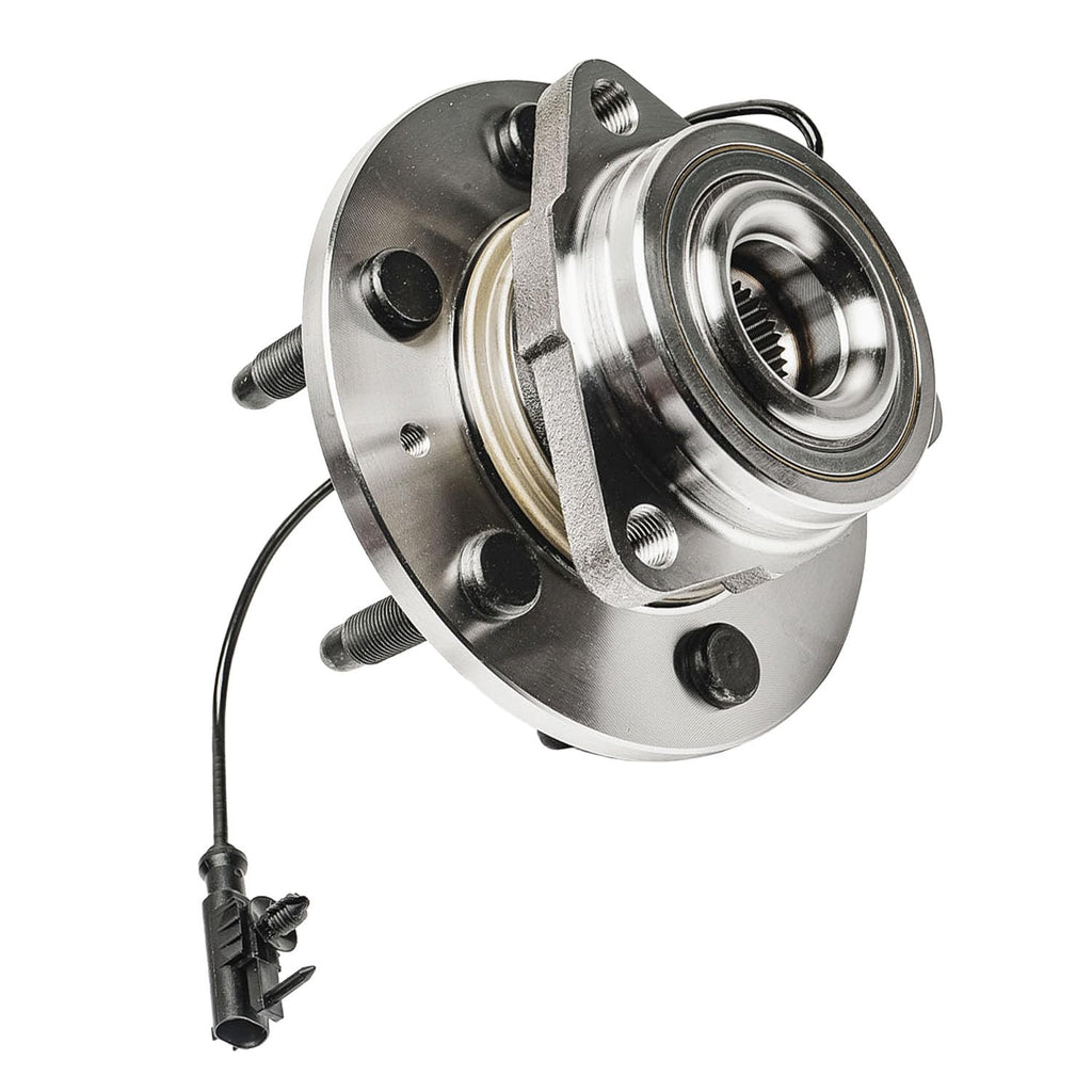 Detroit Axle - 4WD Front Wheel Bearing Hubs for 07-13 Chevy Silverado 1500