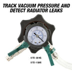 OEMTOOLS Coolant Vacuum Refill Kit, Coolant Pressure Tester Kit, 5 Adapter