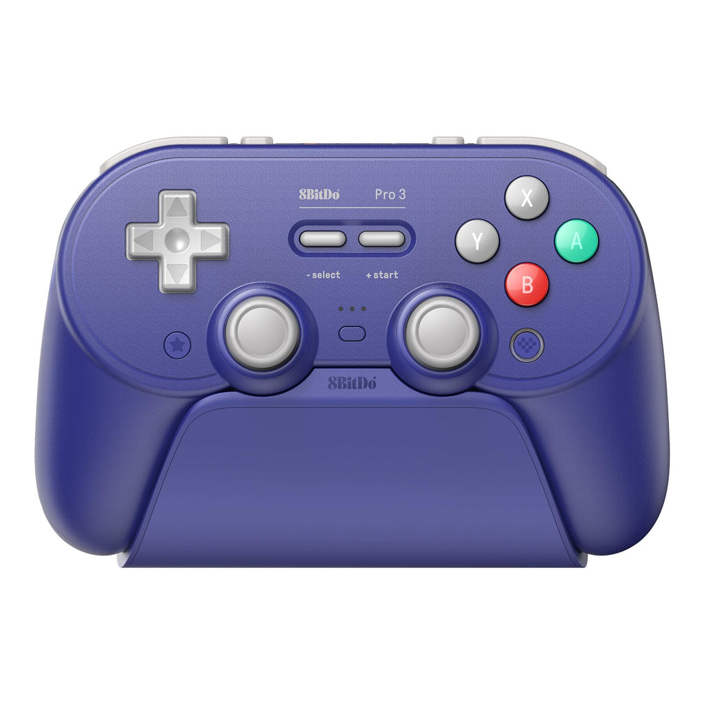 8Bitdo Pro 3 Bluetooth Controller for Switch1/2, PC & Android, Purple