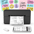 Thermal Shipping Label Printer 4x6 Bluetooth Label Maker for Small Business