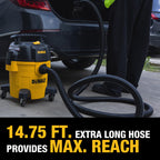 DEWALT 8-Piece Car Detailing Vacuum Hose Accessory Kit, DXVA13-0801