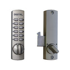 Lockey C150 C Series Keyless Entry Sliding Door Mechanical Deadbolt - Satin Nickel