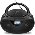Portable CD Player Boombox with Bluetooth, AM/FM Radio & USB