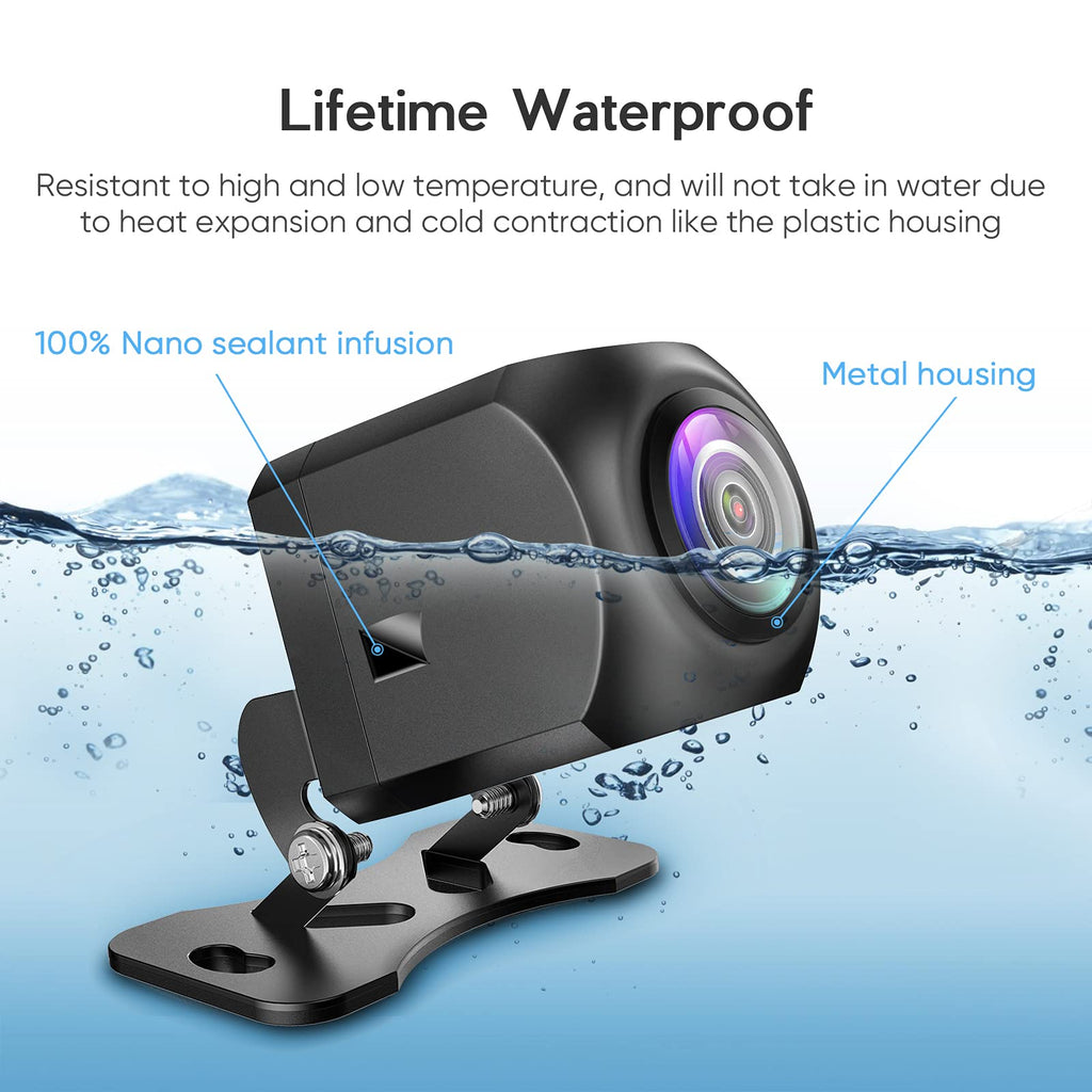 HD Backup Camera License Plate Rear View Camera for Car
