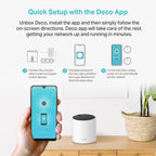 TP-Link Deco X55 AX3000 WiFi 6 Mesh System, Deco X55(3-Pack)