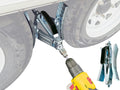 Camper Wheel Chock, 2 Sets of Tire Lock Chocks
