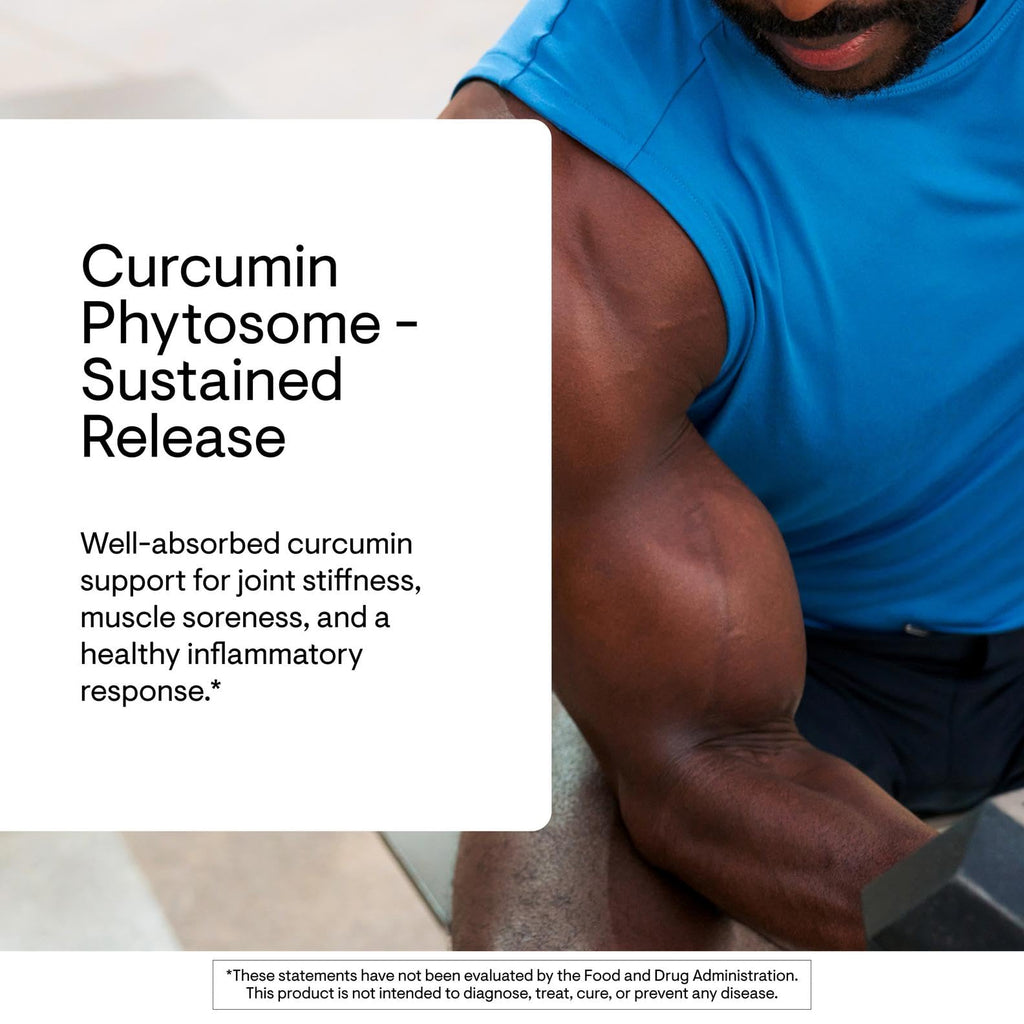 THORNE Curcumin Phytosome, 500 mg Sustained Release Curcumin, 120 Capsules