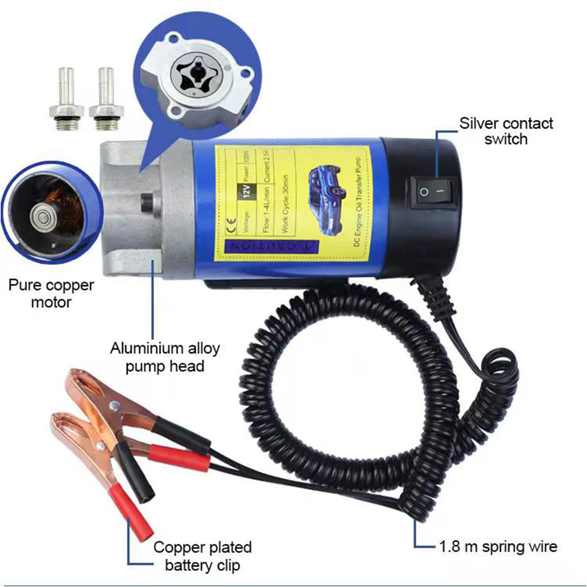 12V 100W Engine Oil Pump