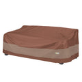 DUCKCOVERS Ultimate Waterproof Patio Sofa Cover, Outdoor Couch Cover with All Weather Protection, Patio Furniture Covers with Attachment Strap, 77"W