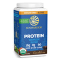 Sunwarrior Organic Plant Based Protein Powder, 32 Servings Chocolate