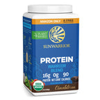 Sunwarrior Organic Plant Based Protein Powder, 32 Servings Chocolate