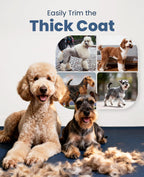 oneisall Dog Clippers for Grooming Thick Heavy Coats