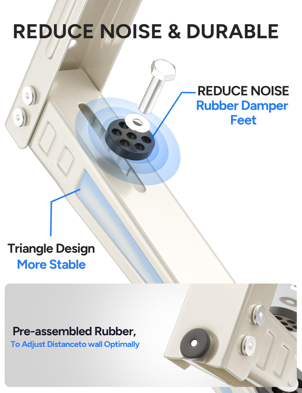 Mini Split Wall Mounting Bracket for 7000 BTU to 12000 BTU