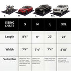 Armor All Garage Floor Mat 17' x 7'4", Waterproof Garage Flooring, USA Made