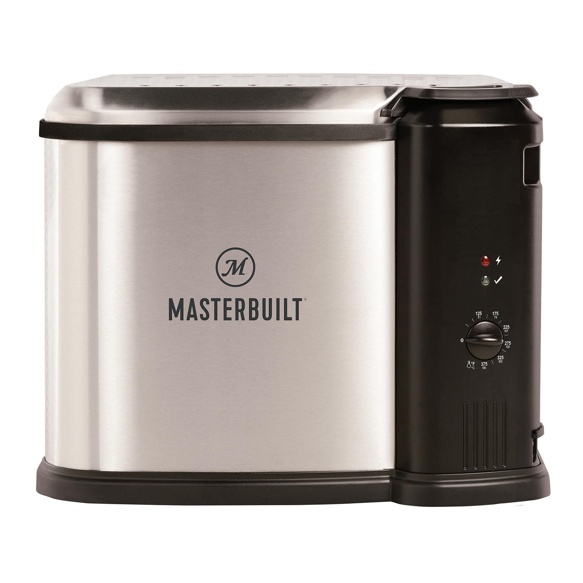 Masterbuilt® 3-in-1 10 Liter XL Electric Turkey Fryer plus Boiler and Steamer Combination with Drain Basket and Breakaway Safety Cord in Stainless