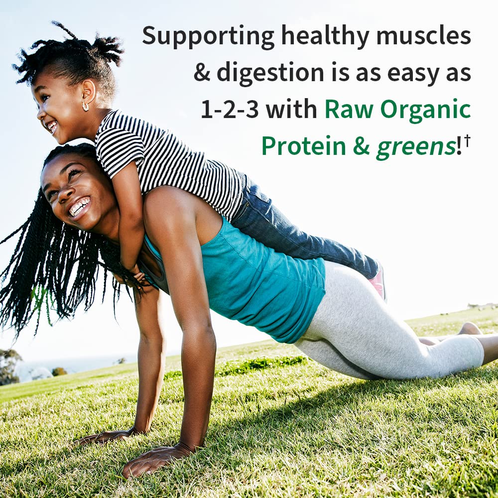 Garden of Life Raw Organic Protein & Greens Powder, Vanilla, 20 Servings