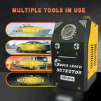 Smoke Machine, All Accessories & Built-in Air Pump, Pressure Gauge