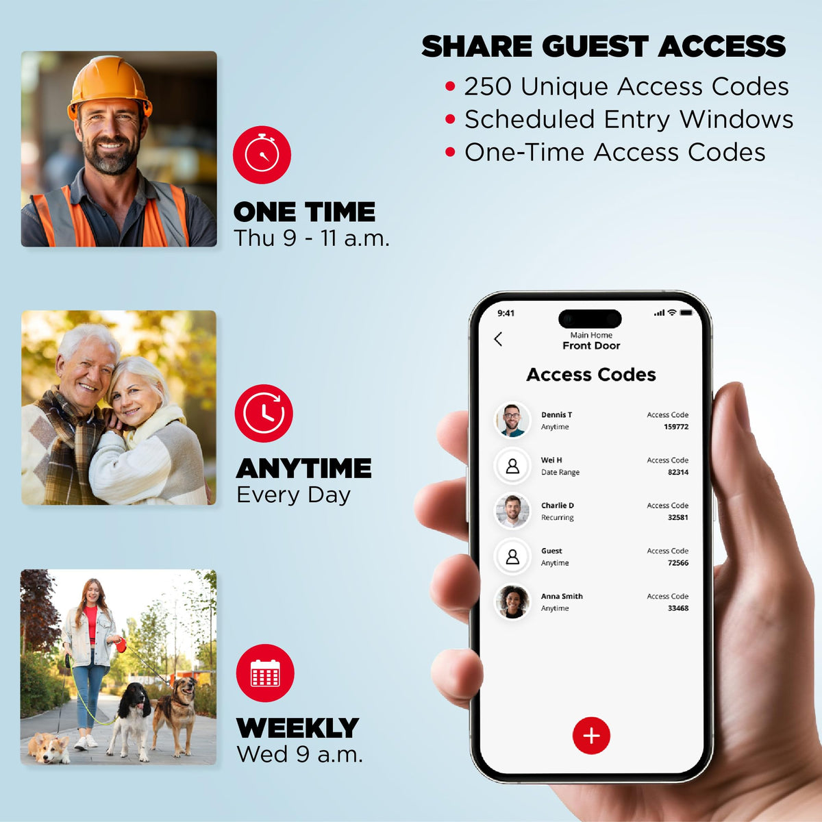 Kwikset Halo Wi-Fi Smart Lock, Keyless Entry Front Door Touchscreen Deadbolt, Matte Black Finish, Grade AAA Certified, UL Listed, Easy Install No Hub