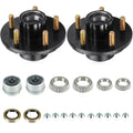 Aeagle 2 Sets 5 on 4.5" Trailer Hub Kits for 1-1/16" & 1-3/8" Tapered Axle