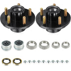 Aeagle 2 Sets 5 on 4.5" Trailer Hub Kits for 1-1/16" & 1-3/8" Tapered Axle