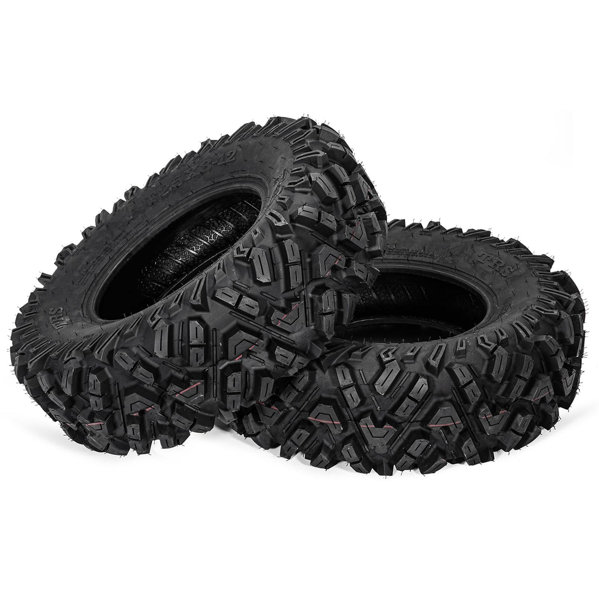 FORERUNNER 25x8-12 ATV Tires,All Terrain TRS (Pack of 2, Tubeless)
