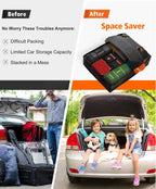 21 Cubic Rooftop Cargo Carrier Waterproof Soft Car Roof Bag