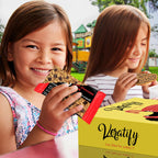 Veratify Healthy Mixed Snack Box (66 Count) Snacks Gift Basket Granola Bars Bulk Variety Grab and Go Men Women Adults Office Work Travel Employee