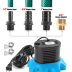 Pool Cover Pump, 850 GPH Pool Water Pump with 23 FT Drain Hose