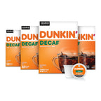 Dunkin’ Decaf Medium Roast Coffee, Keurig K-Cup Pods, 88 Count