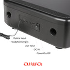 Aiwa - Exos 30W Home Speaker with CD Player, Bluetooth & FM Radio