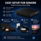 Blu Ray DVD Player 1080P Full HD for TV with HDMI AV Output