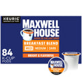 Maxwell House K-Cup Coffee Pods, 84 ct Box, Breakfast Blend Mild Roast