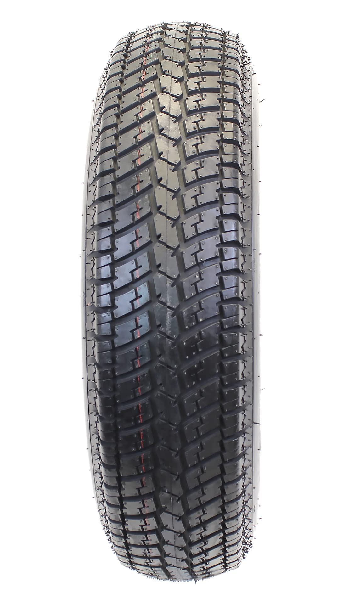 eCustomrim 2-Pack Trailer Tire Rim Assembly ST205/75D15 5 Lug Black Mod