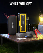 GOOLOO GP4000 Jump Starter - 4000A 12V Car Battery Jumper Starter Portable