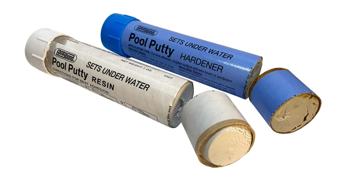 Atlas Pool Putty Epoxy Leak Sealer Kit + Valuable Instructional Videos by Swimming Pool Leak Detector [ Solves #1 DIYer Complaint [ So You Get it