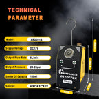 Smoke Machine, All Accessories & Built-in Air Pump, Pressure Gauge