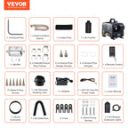 VEVOR 8KW Diesel Heater, DC 12V/24V, Bluetooth APP Control, CO Alarm