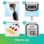 Accu-Chek Guide Glucose Test Strips, Pack of 100