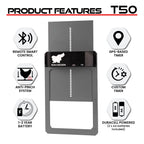 RUN-CHICKEN Door T50 – Automatic Chicken Coop Door Opener, Battery Powered & Weatherproof Aluminum, Smart App & Timer Control, Predator Proof, Easy