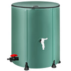 Collapsible Rain Barrel Water Storage Containers 53 Gallon