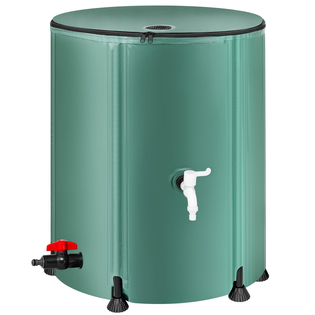 Collapsible Rain Barrel Water Storage Containers 53 Gallon