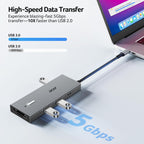 Acer USB-C Docking Station Dual Monitor, 9-in-1 Laptop Dock with 2 HDMI