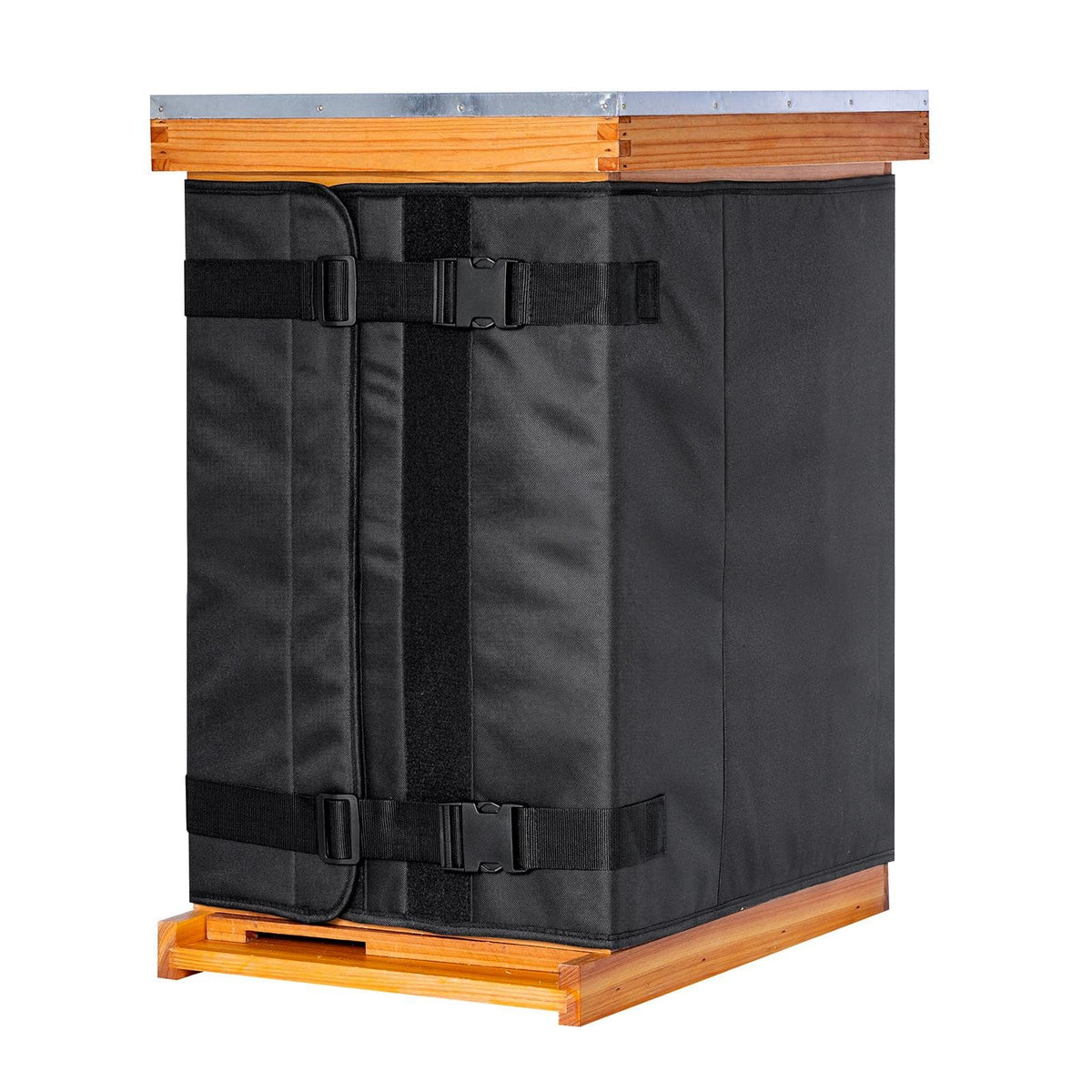 Honey Lake 2 Pcs Winter Beehive Wrap for 8 & 10 Frame Hives, Adjustable 600D Oxford Insulated Bee Hive Cover, Hive Wrap for Beekeeping, Fits 2 Deep