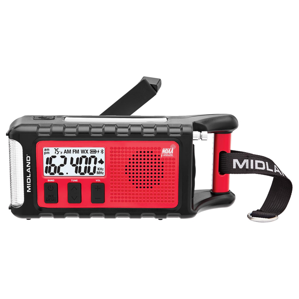Midland - ER310PRO, Portable Emergency Bluetooth Weather AM/FM Radio