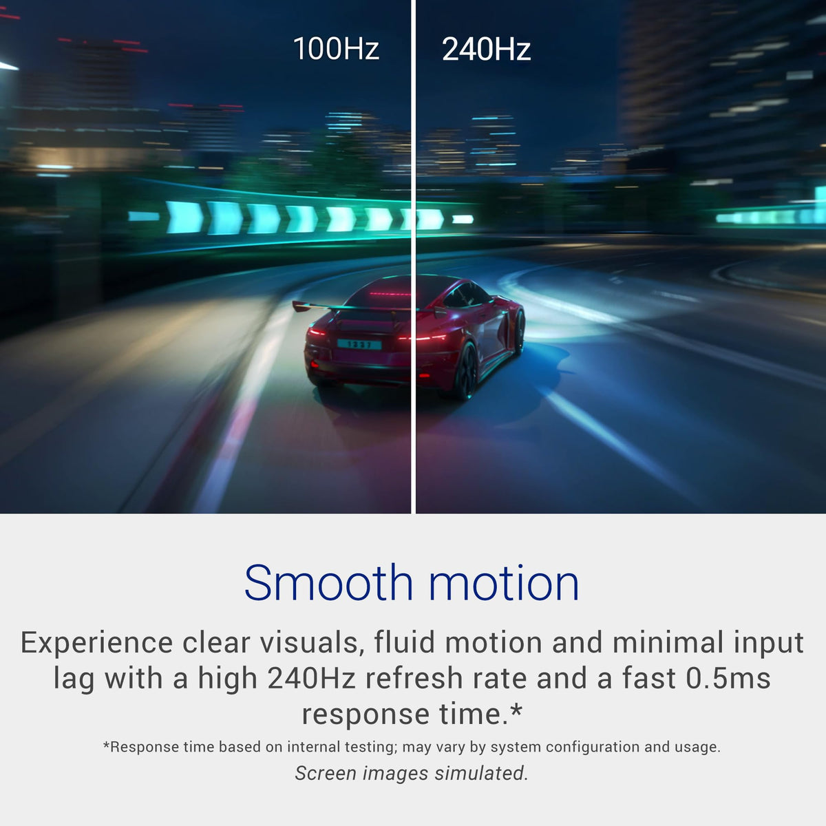 Dell 24 240Hz Gaming Monitor - SE2426HG - 23.8-inch FHD (1920x1080) 240Hz Display, in-Plane Switching (IPS) Technology, AMD FreeSync™ Premium, TÜV 3