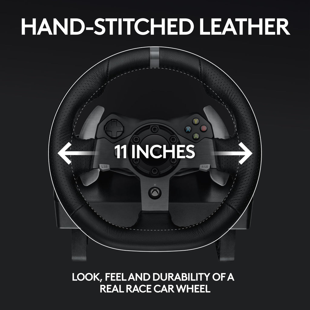 Logitech G920 Racing Wheel and Pedals for Xbox X|S/Xbox One/PC