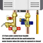 3/4 Inch IPS Isolator Tankless Water Heater Service Isolation Valve Kit