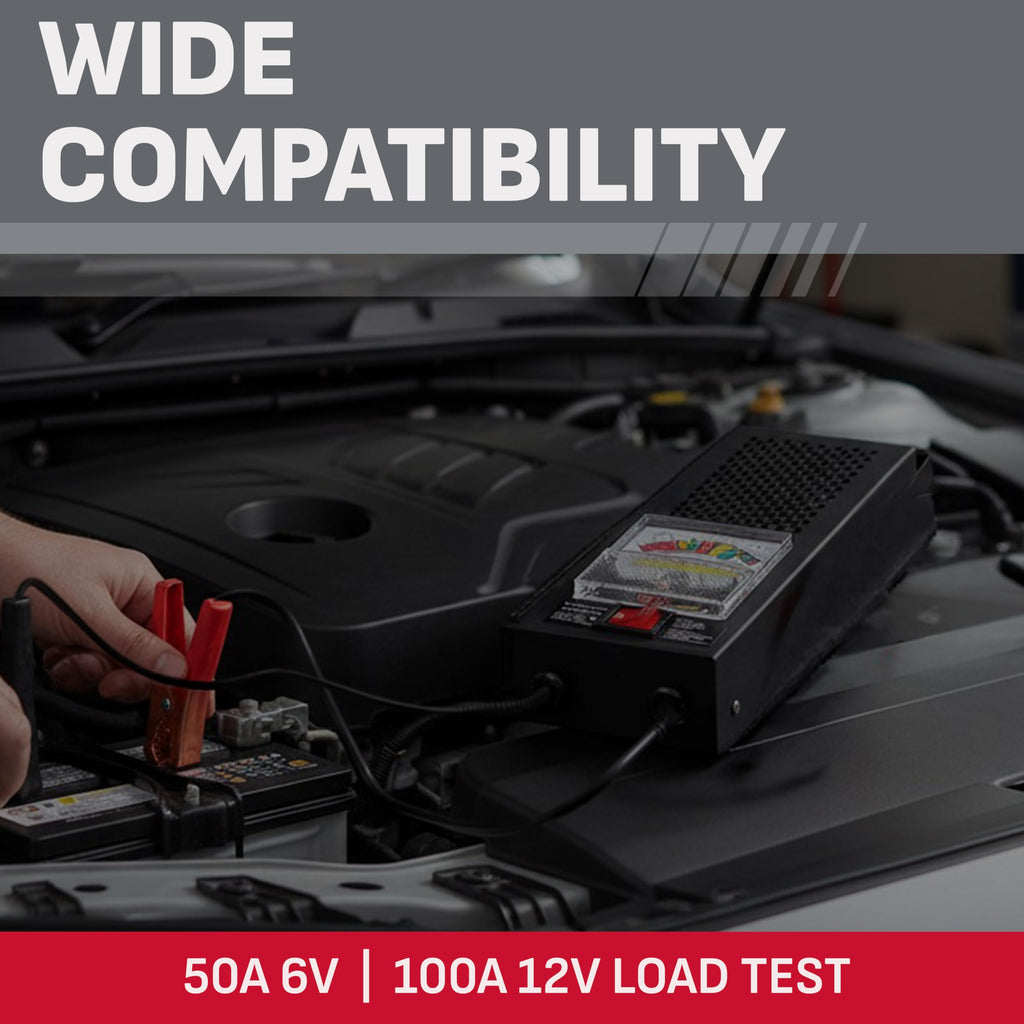 Schumacher Electric Battery Load Tester, 6V/12V – BT-100