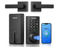Philips WiFi Keypad Deadbolt with Handle, Built-in WiFi, APP Remote Control